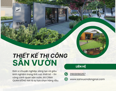 Thiết kế cảnh quan sân vườn