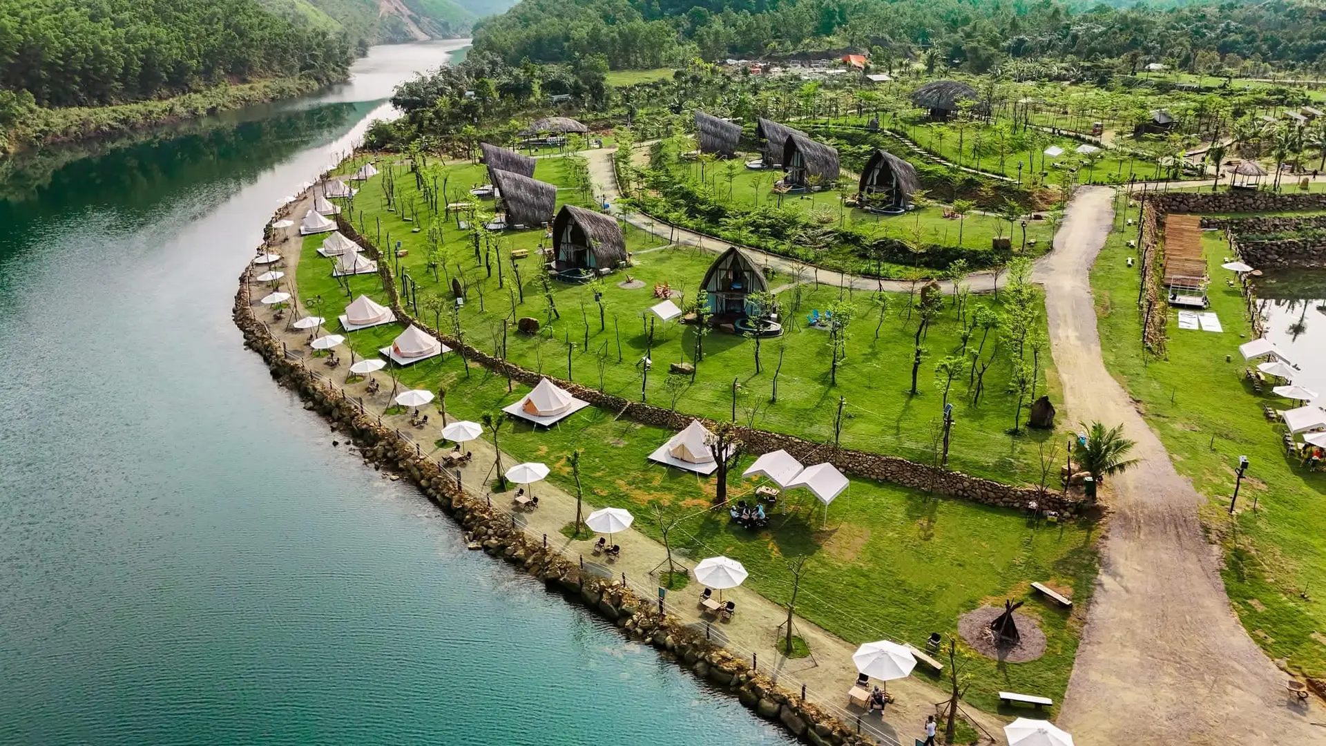 Cảnh quan farm du lịch 1