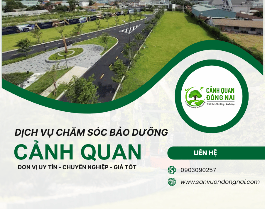 Chăm sóc bảo dưỡng cảnh quan nhà máy 1