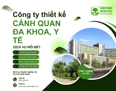 Công ty thiết kế cảnh quan y tế uy tín