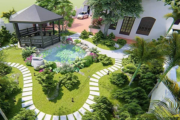 Thiết kế sân vườn