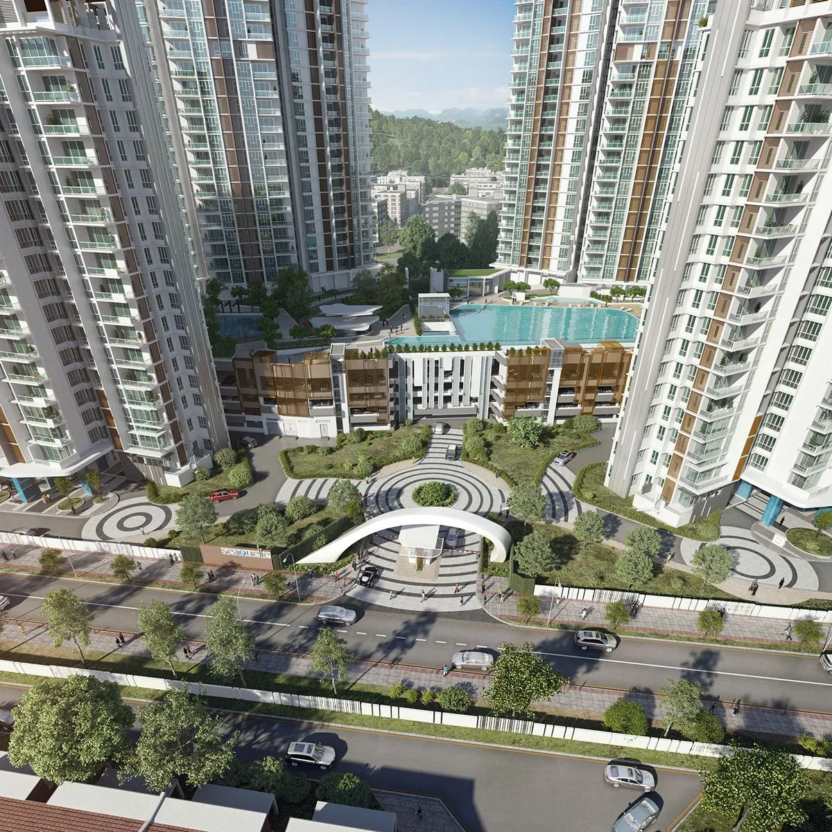 Dịch vụ thiết kế thi công cảnh quan chung cư 2