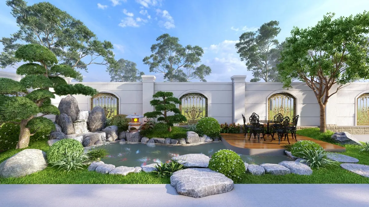 Sân vườn Phong cách Nhật Bản