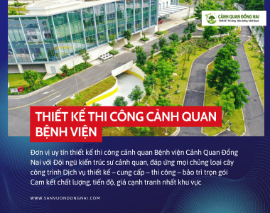 THIẾT KẾ THI CÔNG CẢNH QUAN BỆNH VIỆN