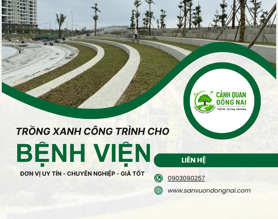 Trồng Cây Xanh Cho Bệnh Viện